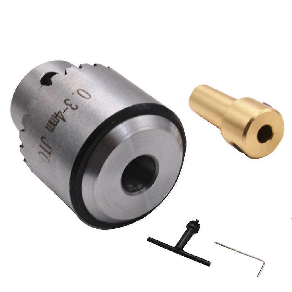 Tool Chuck Wear-Resistant Anti-Oxidative Round Shape For Milling Machine Silver 1Set
