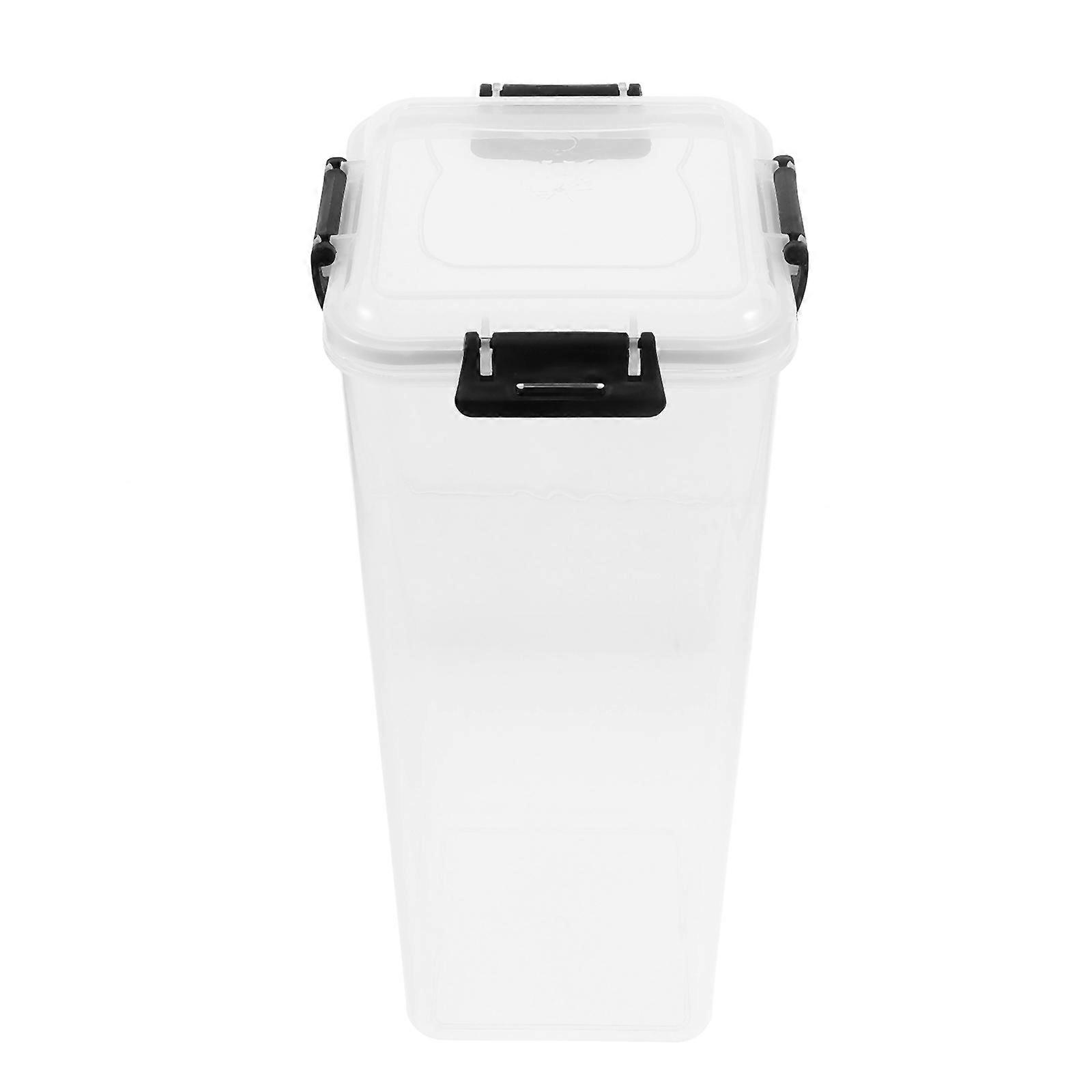 Bread Container Pantry Plastic Bread Box For Homemade Bread 1Set