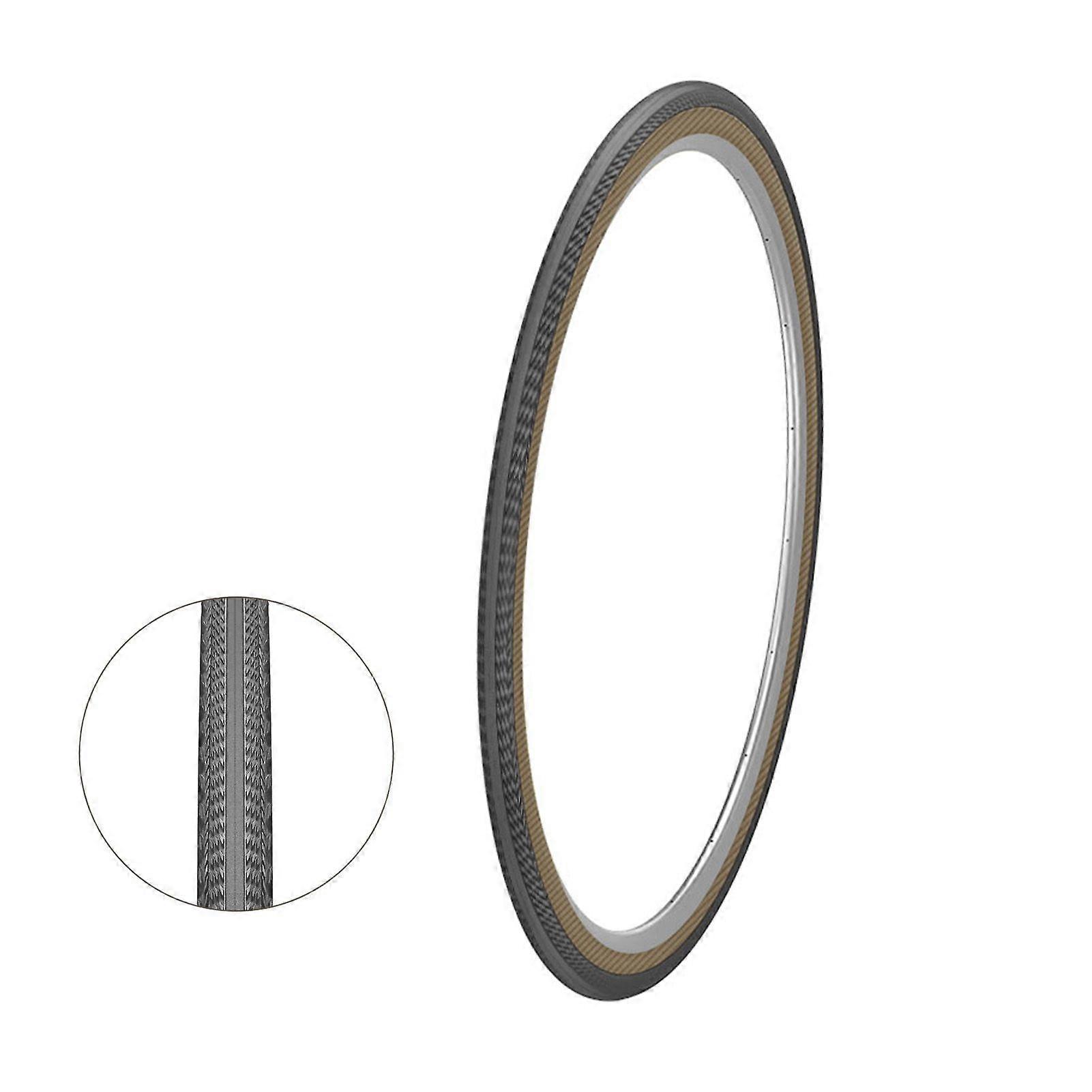 Kenda Bike Tires 700 x 25C 28C 32C 35C Premium Road Commuting Bicycle Tires with Retro Yellow Sidewalls High TPI for Enhanced PerformanceYMQX)