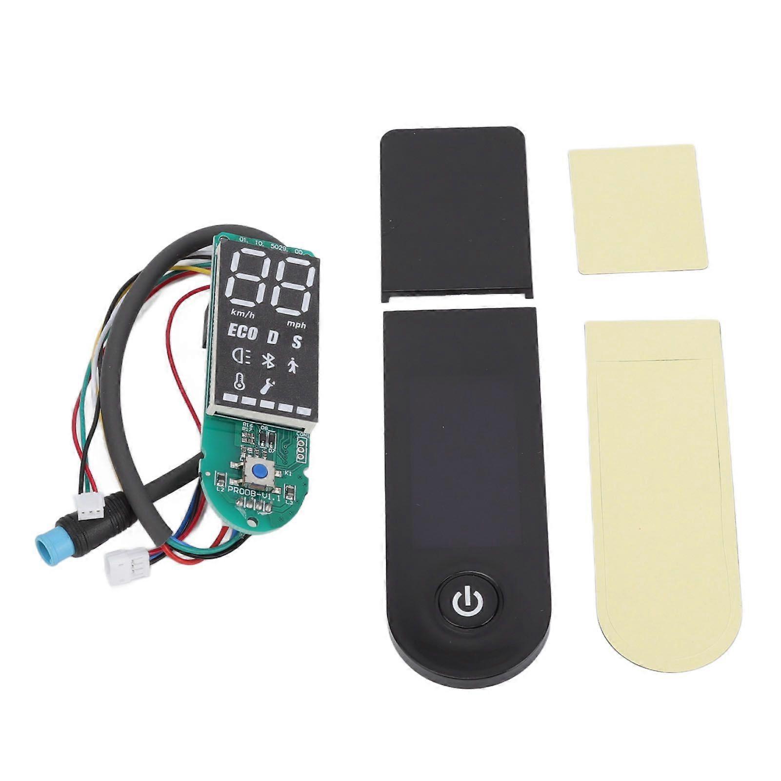 Electric Scooter Circuit Board Dashboard Protective Dashboard Cover for Ninebot MAX G30 YMQX)