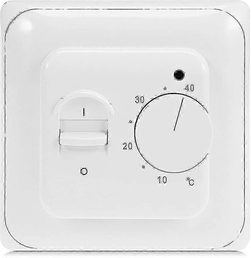 Manual Electric Floor Heating Thermostat With Ac 220v 16a Probe, Mechanical Floor Heating Thermostat Controller