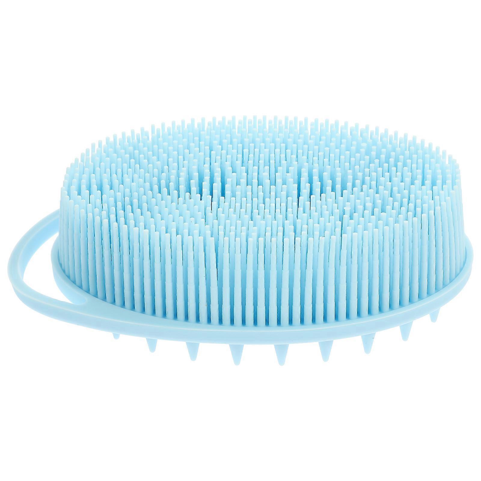 Silicone Bath Brush Soft Sensory Scrubber for Gentle Bathing, Portable Design for Shower Comfort and Durability