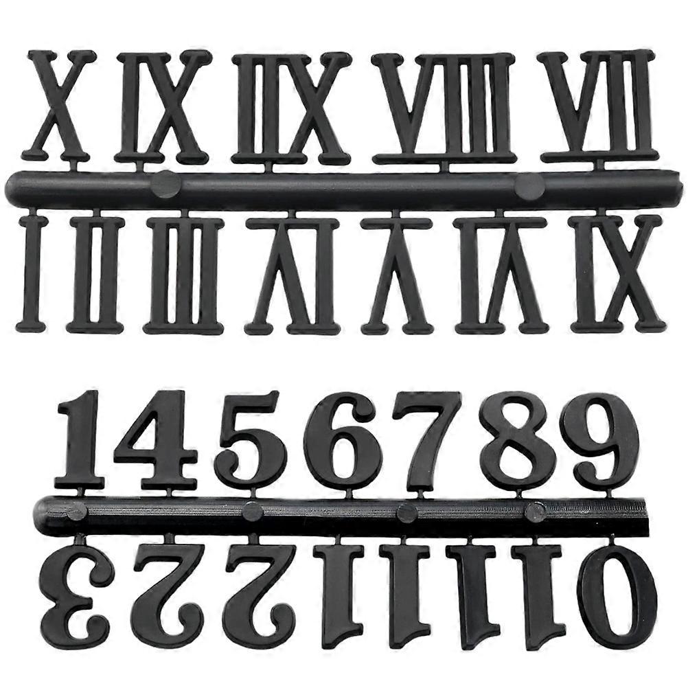 Clock Numerals Supplies For Handmade Clock Square Shape 2 Sets
