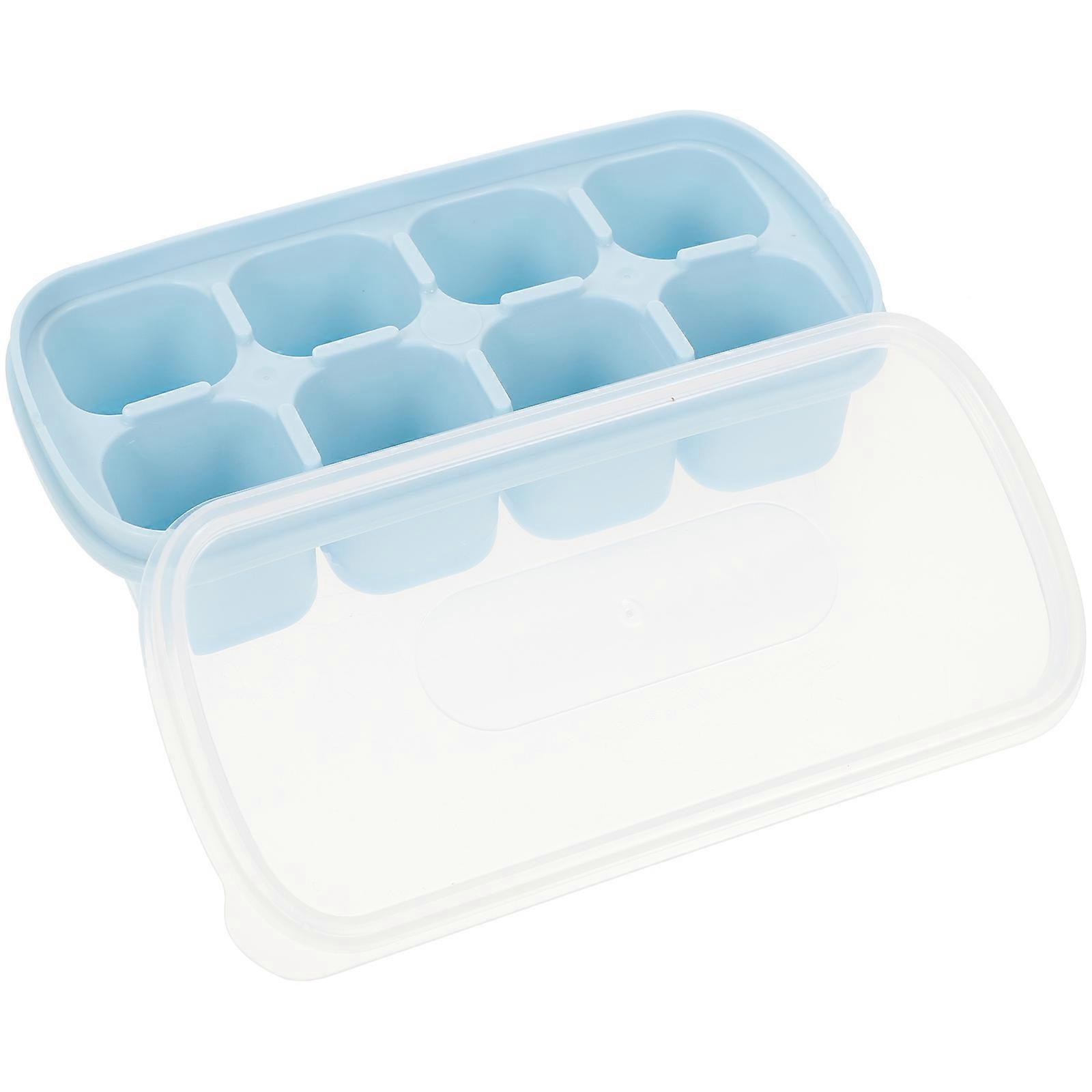 Ice Making Containers Food Grade Ice Tray Family Fun Freshness Preservation 1Pack