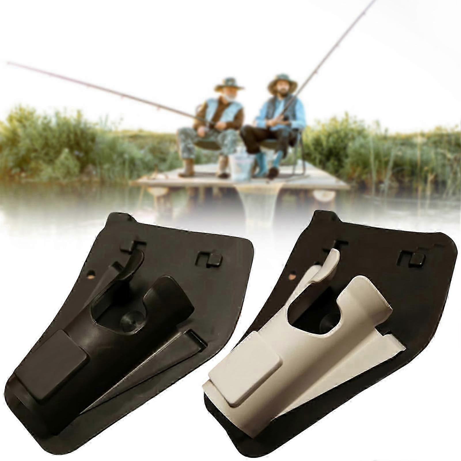 Slide-in Fishing Rod Holster Belt Clip Adjustable Hands-Free Holder for Wading Fly Fishing Gift for Fisherman