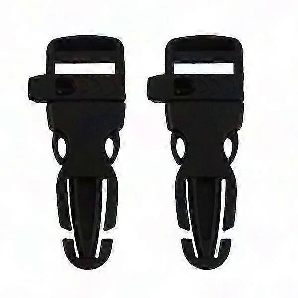 Adjustable Backpack Chest Strap Buckle with Whistle
