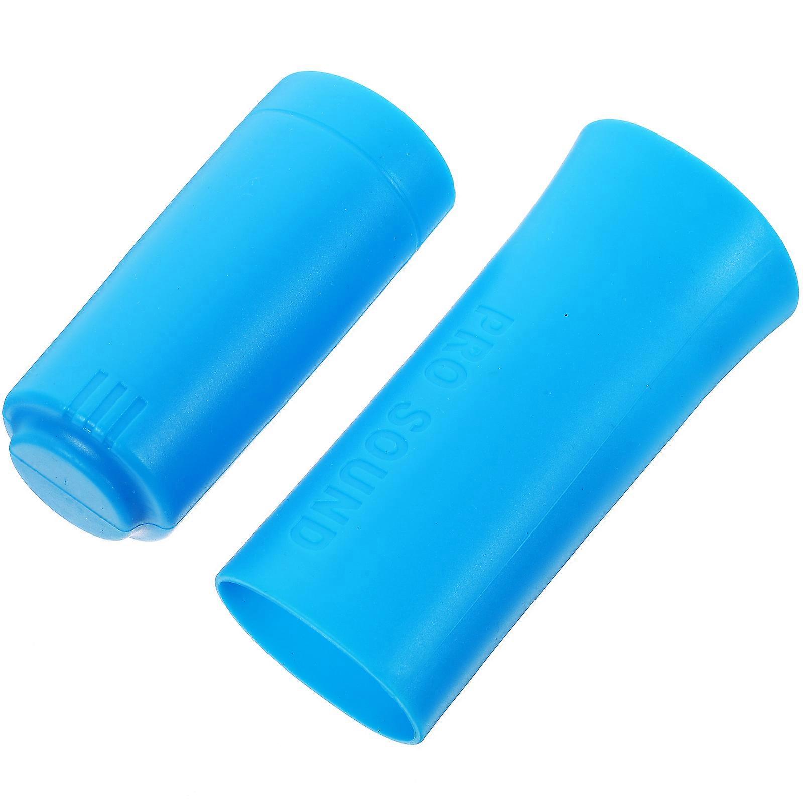 KTV Mic Sleeve Simple Microphone Cover 11x4x4cm Anti-Slip Full Cover 1 Set