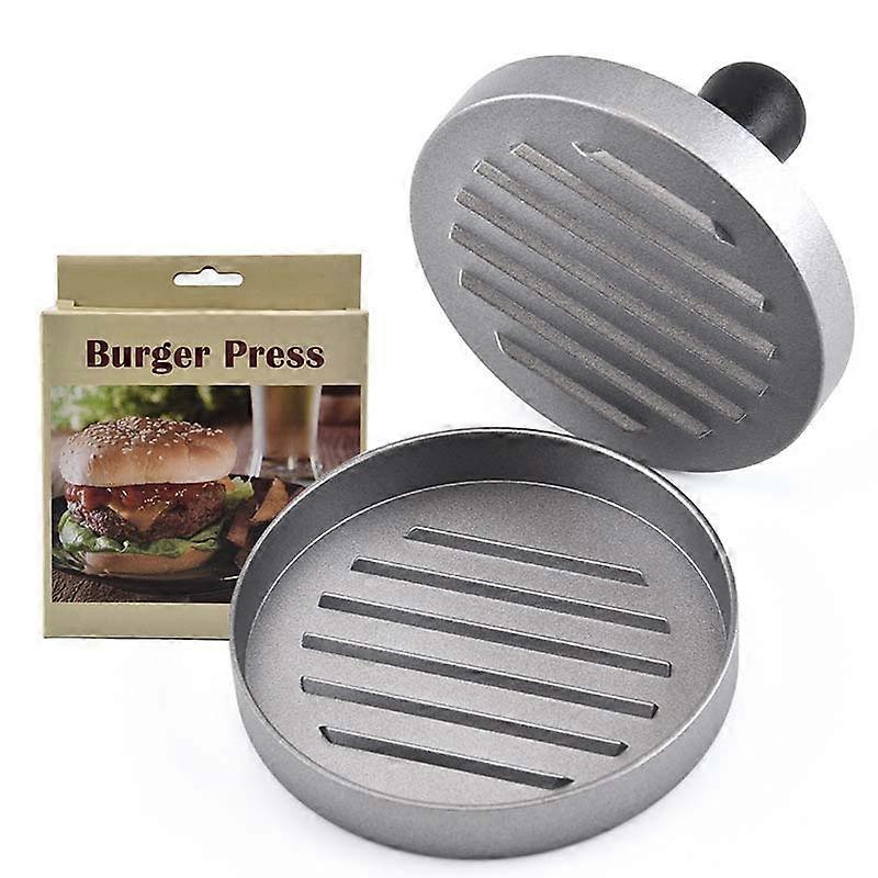 HG Kitchen Tool Non Stick Aluminum Burger Press BBQ