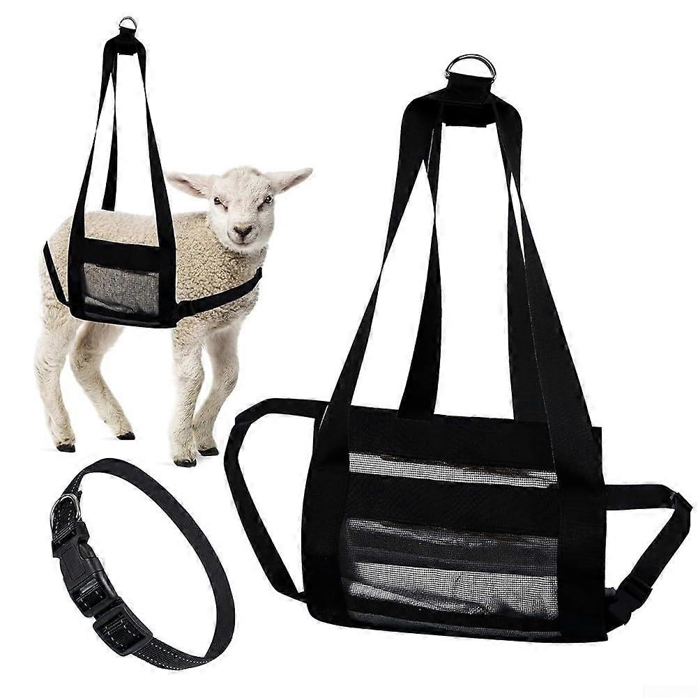 Pet Weighing Sling, Adjustable Calf Sling Scale for Animals, Hanging Scale up to 99.8 kg (100 kg) for Monitoring Pets