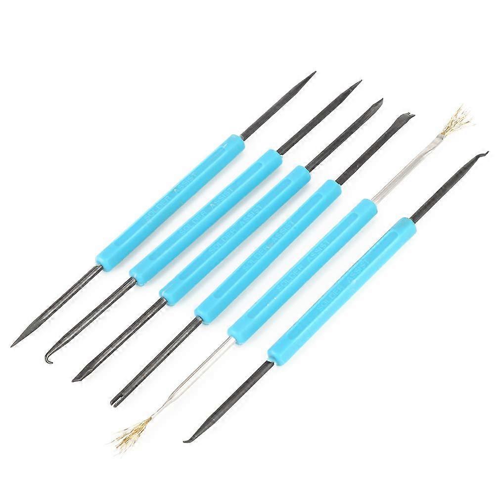 Soldering tip, 6piece set, Doubleheaded soldering aid, PCB