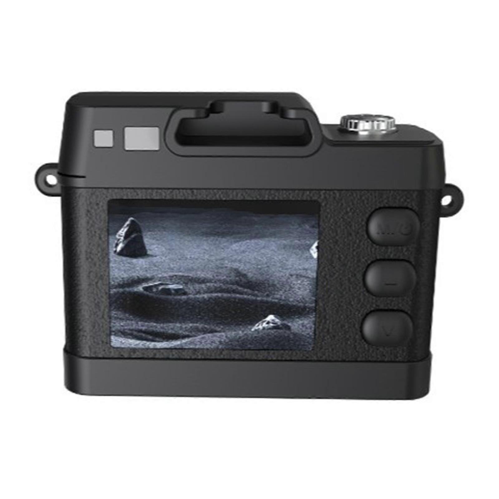 Classical Design Mini Camera 1080P Recording with Convenient Carry Hole Design Perfect For Travel Enthusiasts Cyclists Multicolor