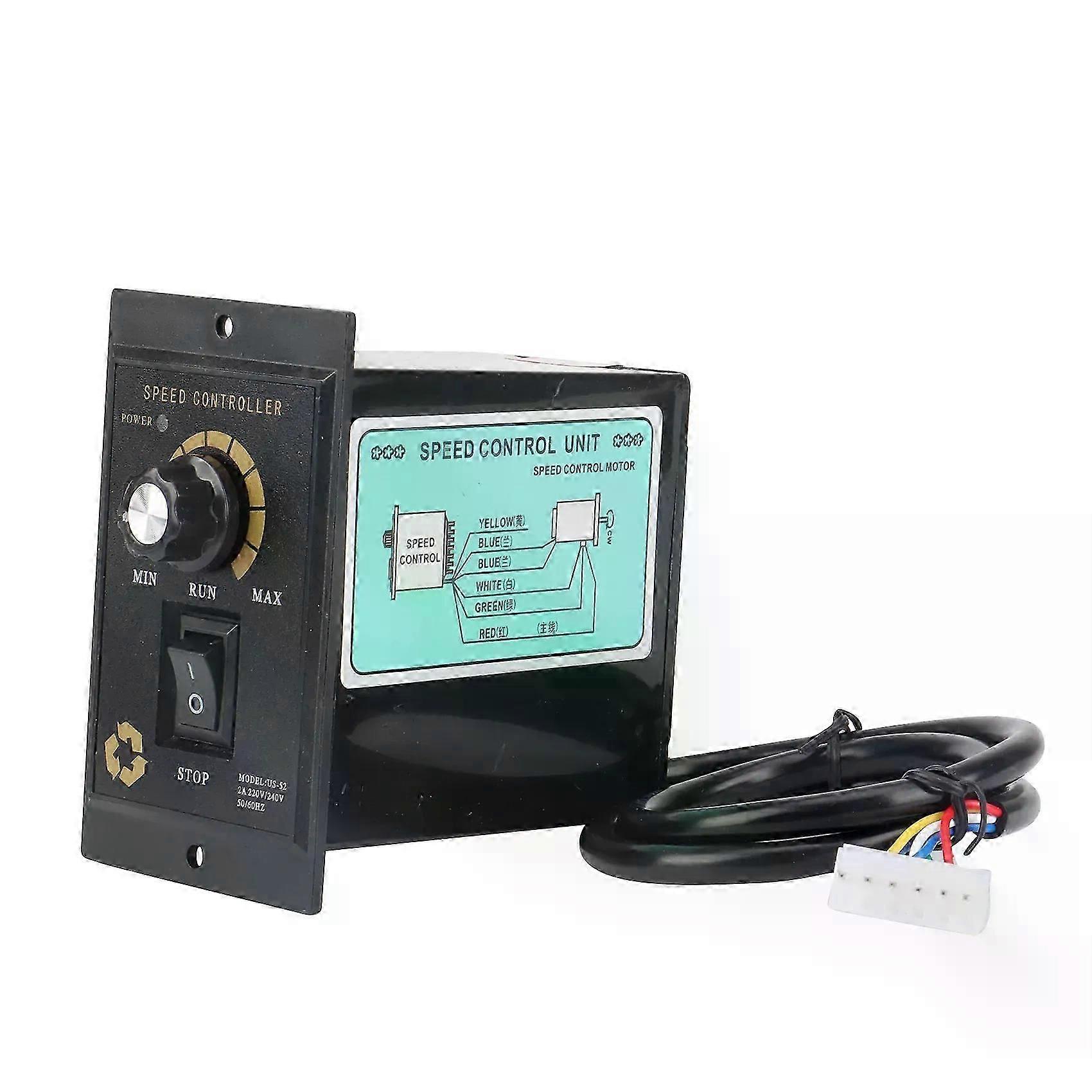 500W Motor Speed Controller AC 220V Precision Regulator Controller Fit For ward and Reverse Motor Speed Controller