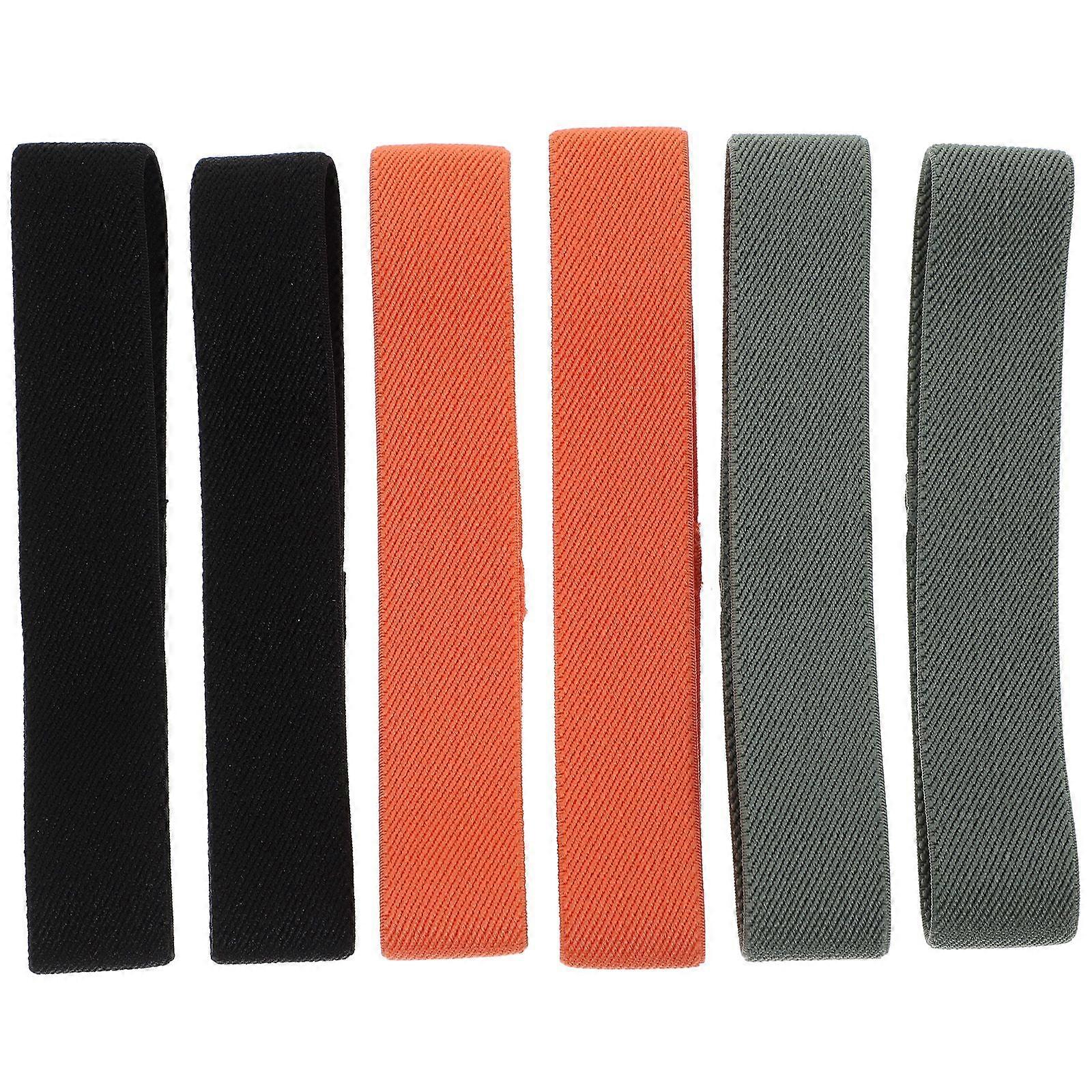 6Pcs Bento Box Straps Lunchbox Elastic Straps Nylon Bento Box Bands Elastic Lunchbox Straps