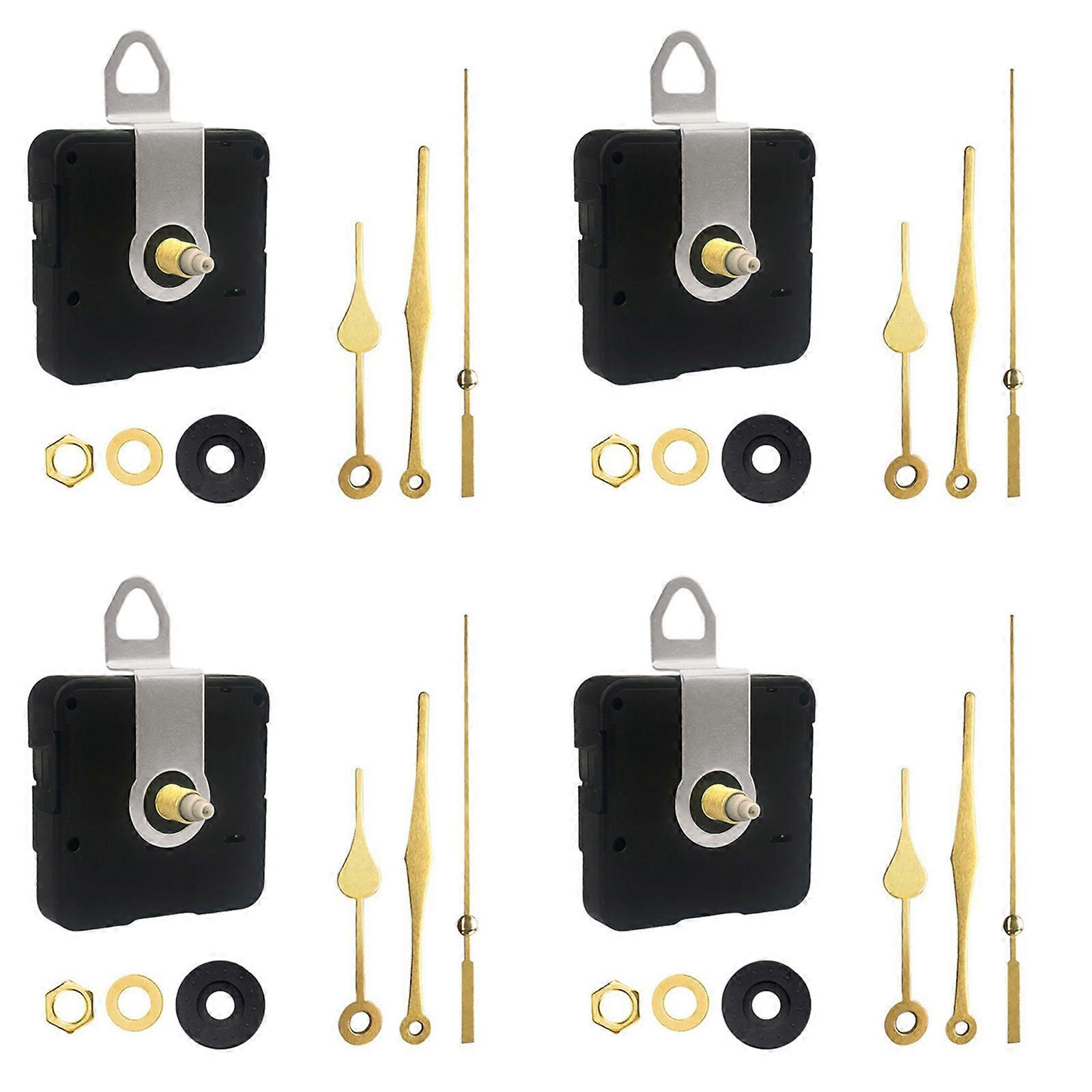 Quiet Move Movement Mechanism Precise Motor UniversalFor Wall Desk Clock Repair Plastic Housing DIY Replacement Multicolor