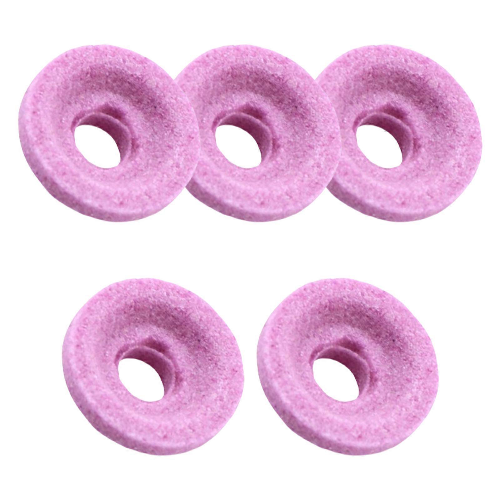 5pcs Durability Air Driven Sanding Discs Pneumatic Grinding Wheel Perfect For Precise Work Technicians Hobbyists Multicolor