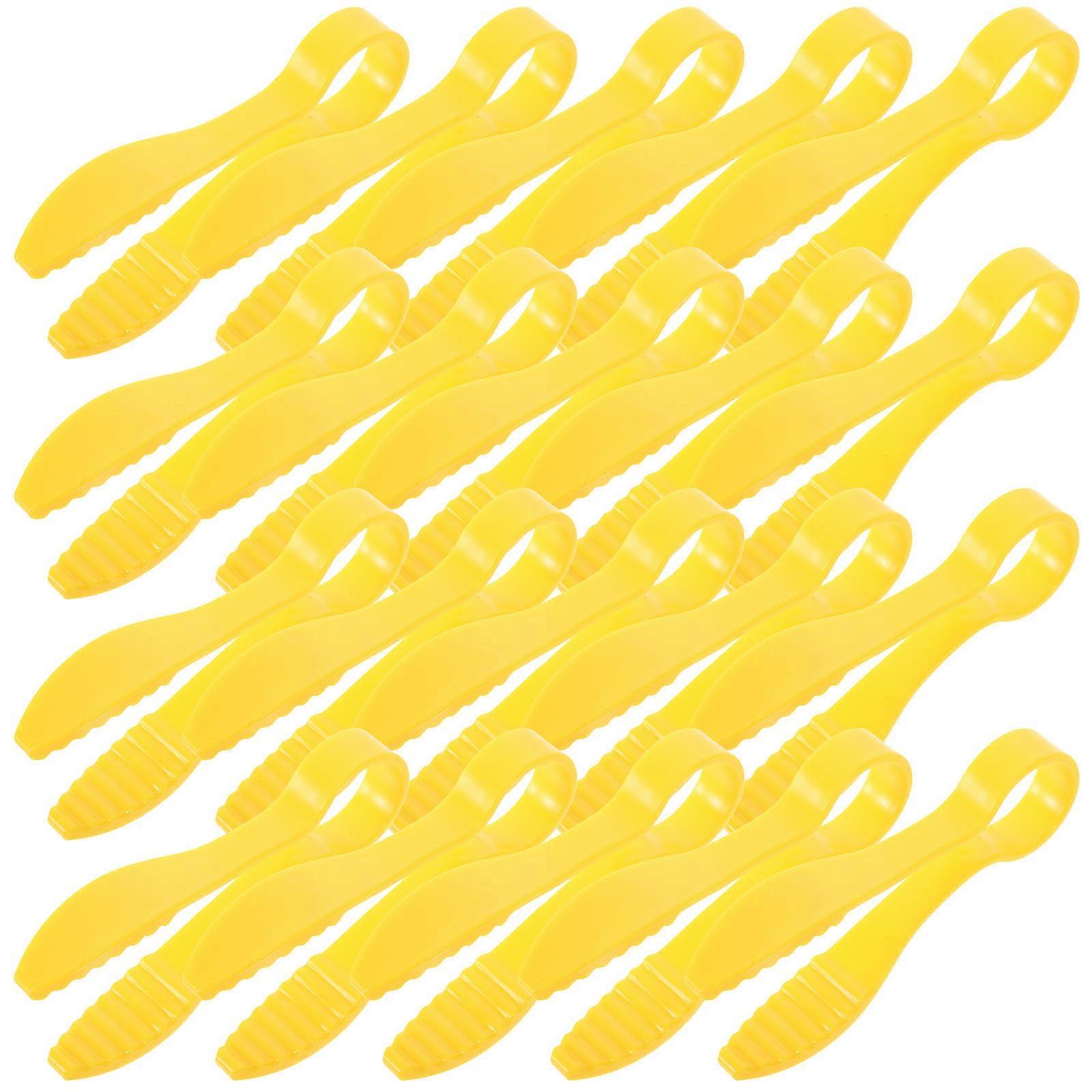 Plastic Tweezers Set 25pcs Fine Motor Skills Training Tool for Preschoolers Safe Ergonomic Design for Sorting, Crafting and Educational Activities