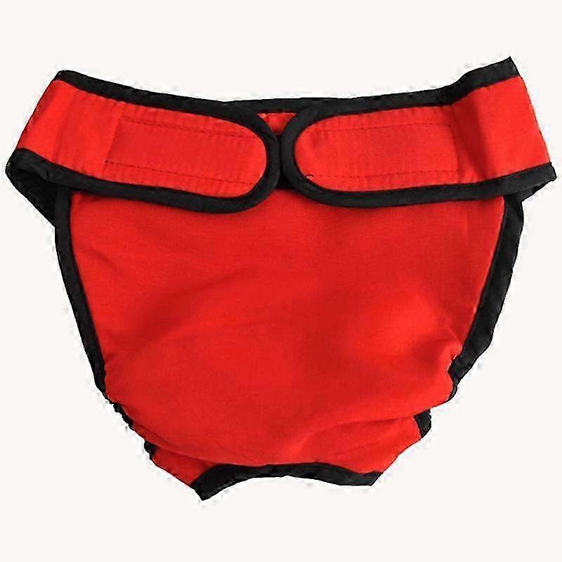 Handmade Washable Menstrual Underwear for Female Dogs - Comfort Fit Dog Physiological Shorts, Diaper Sanitary Briefs in Sizes S-XL