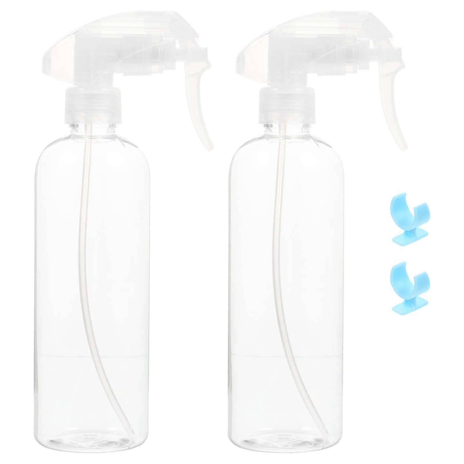 Transparent PET Plant Spray Bottle for Storage Easy to Use and Clean 300ML
