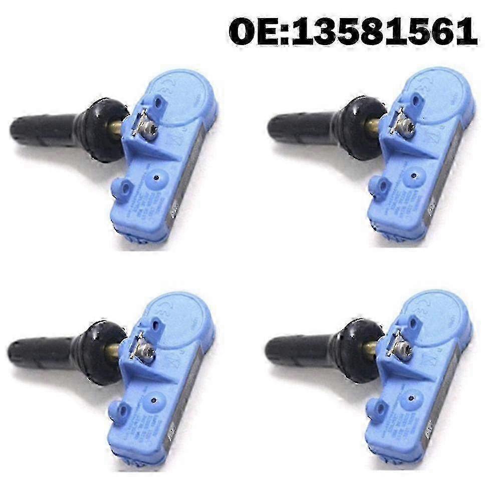 Vauxhall Cora Mokka X TPMS Sensor for 4 Tire Pressure Monitoring System Edition 0724