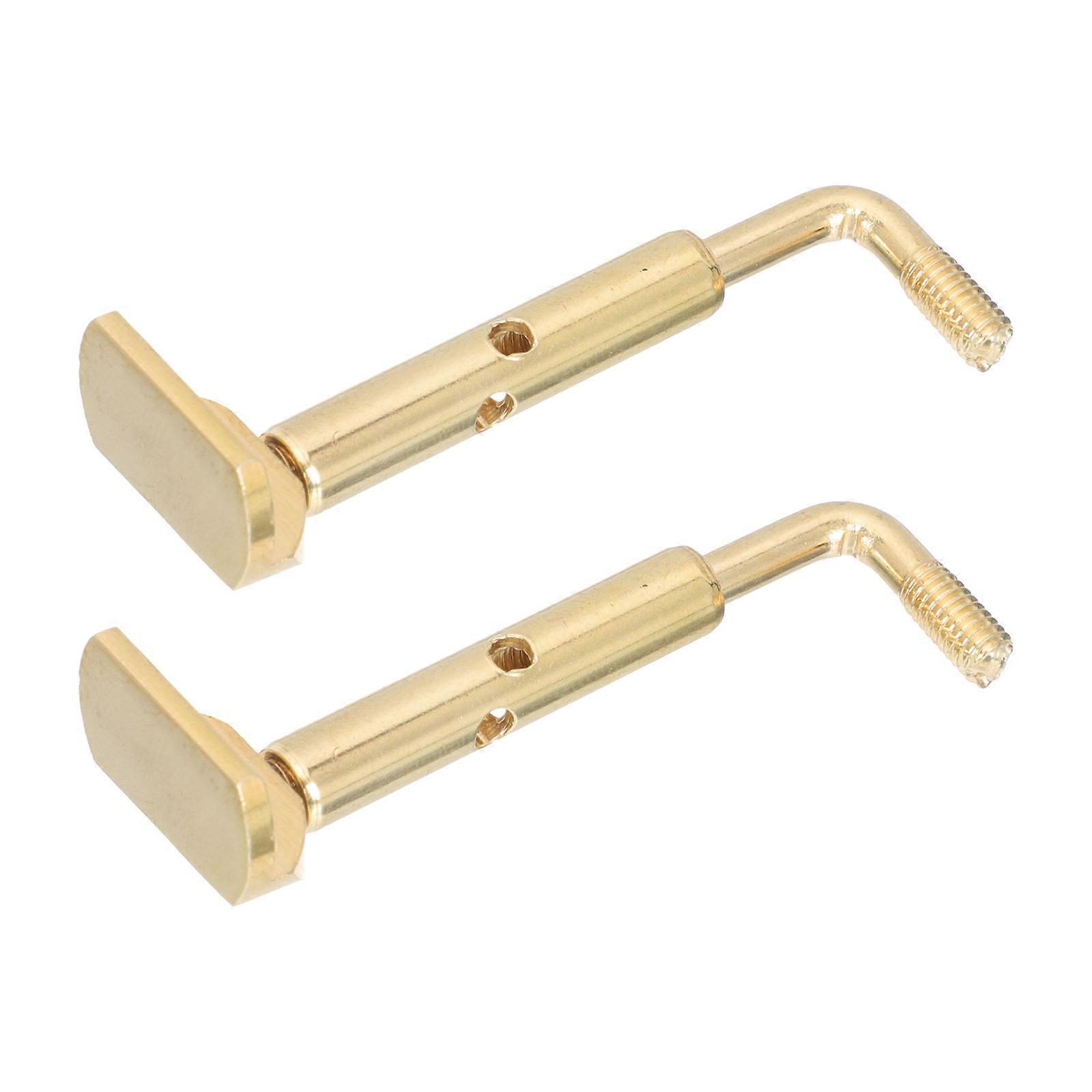 2pcs Metal Chin Rest Screws for Violin Chinrest Clamp Reliable Accessories for Stable Performance