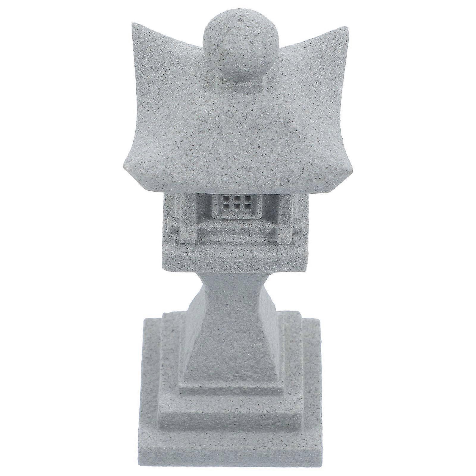 Mini Japanese Statue for Zen Garden, Bonsai, and Fish Tank Decor – Lightweight Realistic Micro Landscape Ornament for Compact Home and Balcony