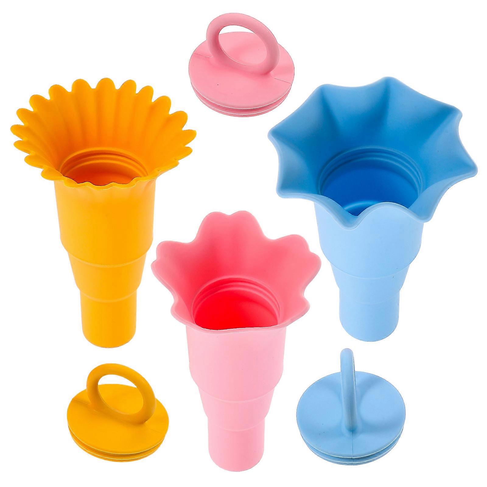 Multi-functional Ice Cream Cone Holder Made of Silicone for Easy Storage and Portability