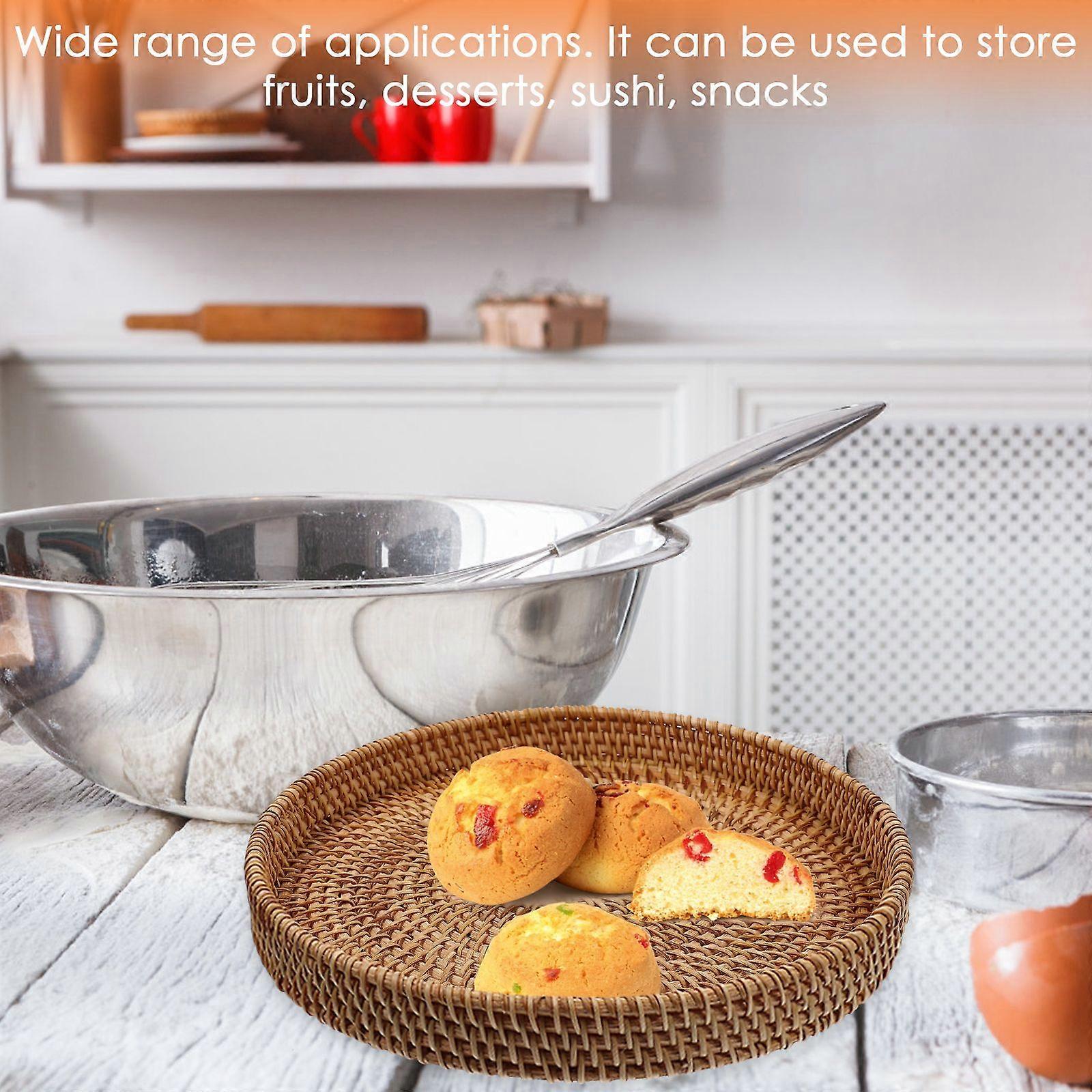 Multi-function Serving Tray Convenient Dessert Tray Desktop Fruit Plate Tea Cup Supply