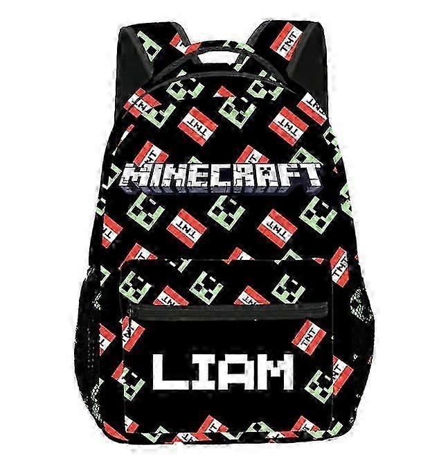 16 بوصة لعبة ماين كرافت 3D طباعة حقائب ظهر للأطفال حقيبة ظهر للبنات الأولاد حقائب مدرسية للأطفال كرتون روضة أطفال حقيبة ظهر