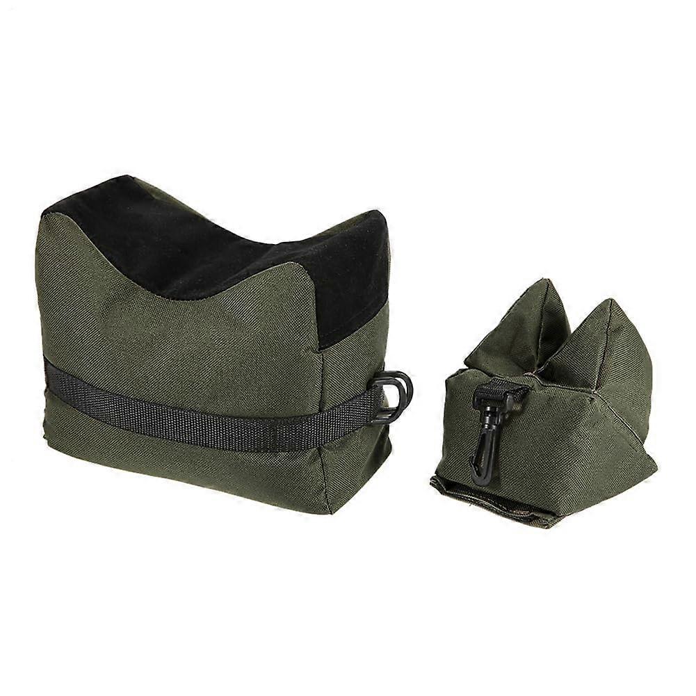 Forend rest, shooting rest, zeroing aid, rifle rest, front rear rifle rest, tactical sandbag support bag ArmyGreen