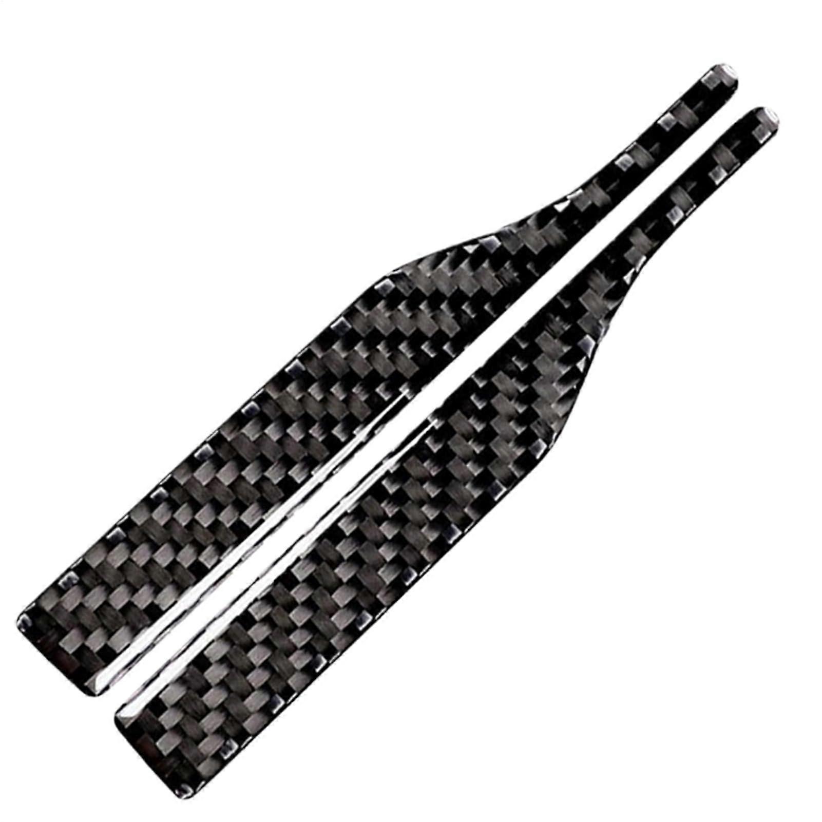 Rearview mirror strip, anticollision car sticker, solid adhesive, flexible, allweather, ideal for all vehicles, black.