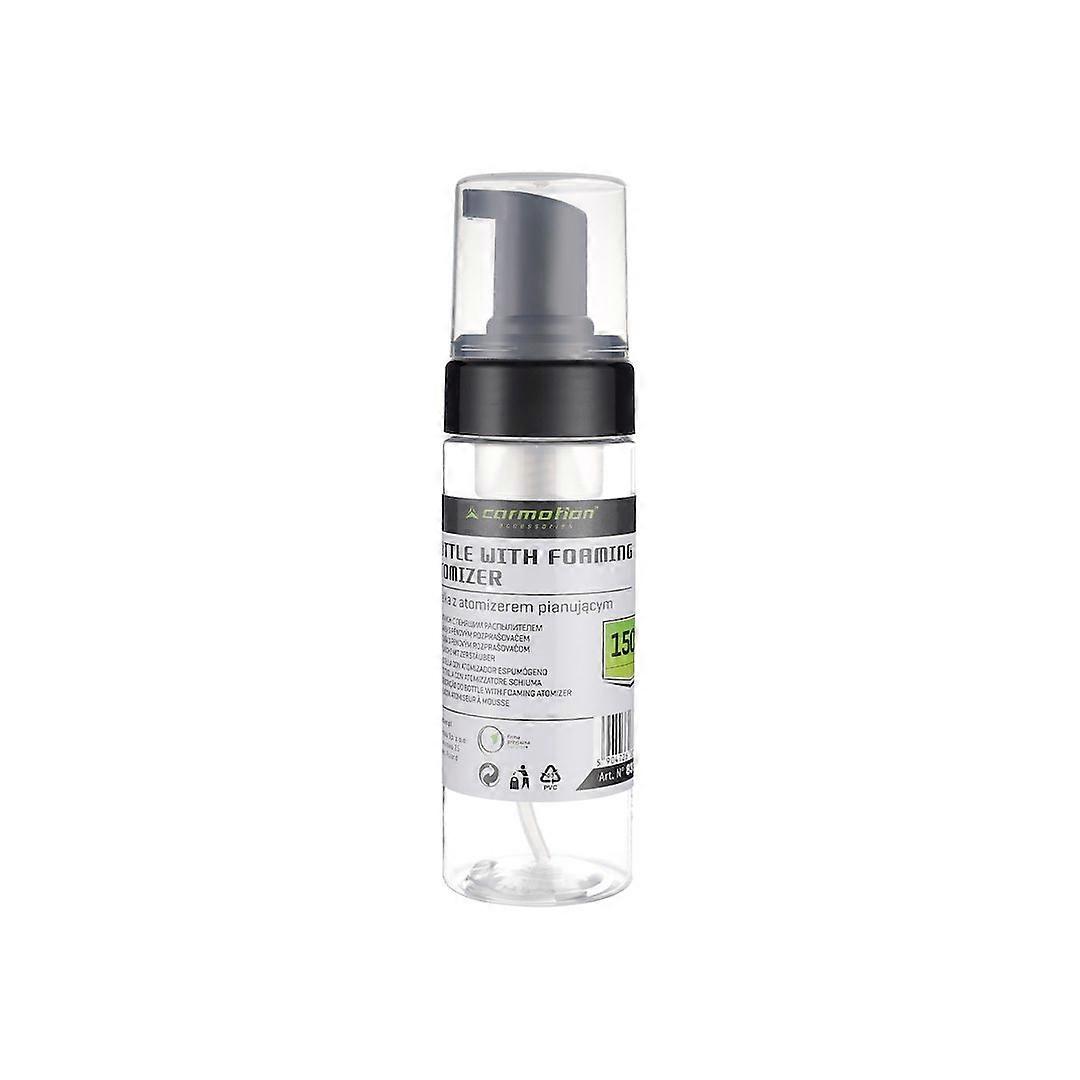 Foaming Spray Bottle, 150 ml - Ergonomic Pump Dispenser for Liquid Soaps, Facial Cleansers, and Cleaning Products