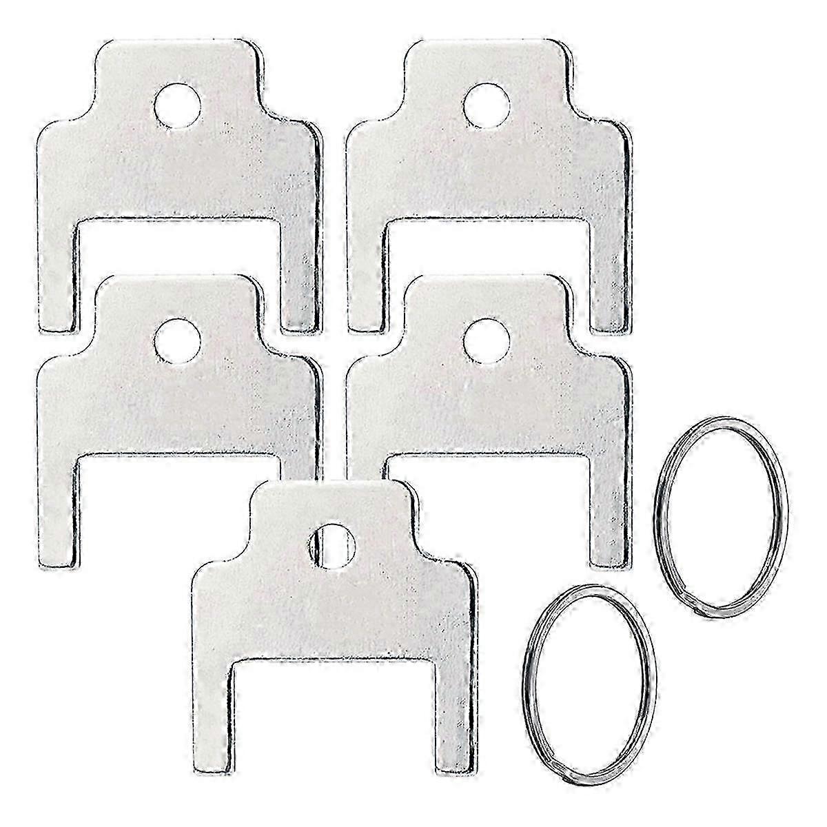 770301 Paper Towel Dispenser Key for Universal Dispensers, 5-Pack-Yvan