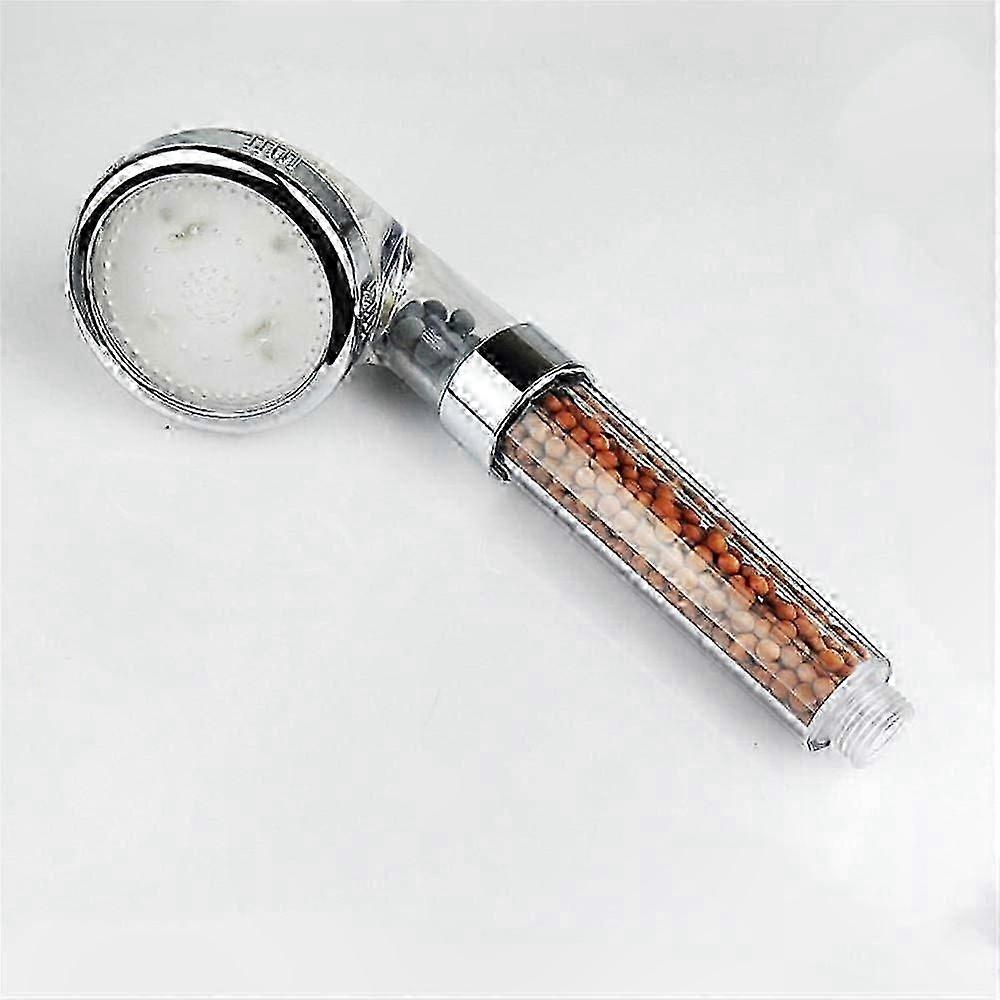 Handheld Spa Shower with Negative Ion Filter for Enhanced Bathing Experience