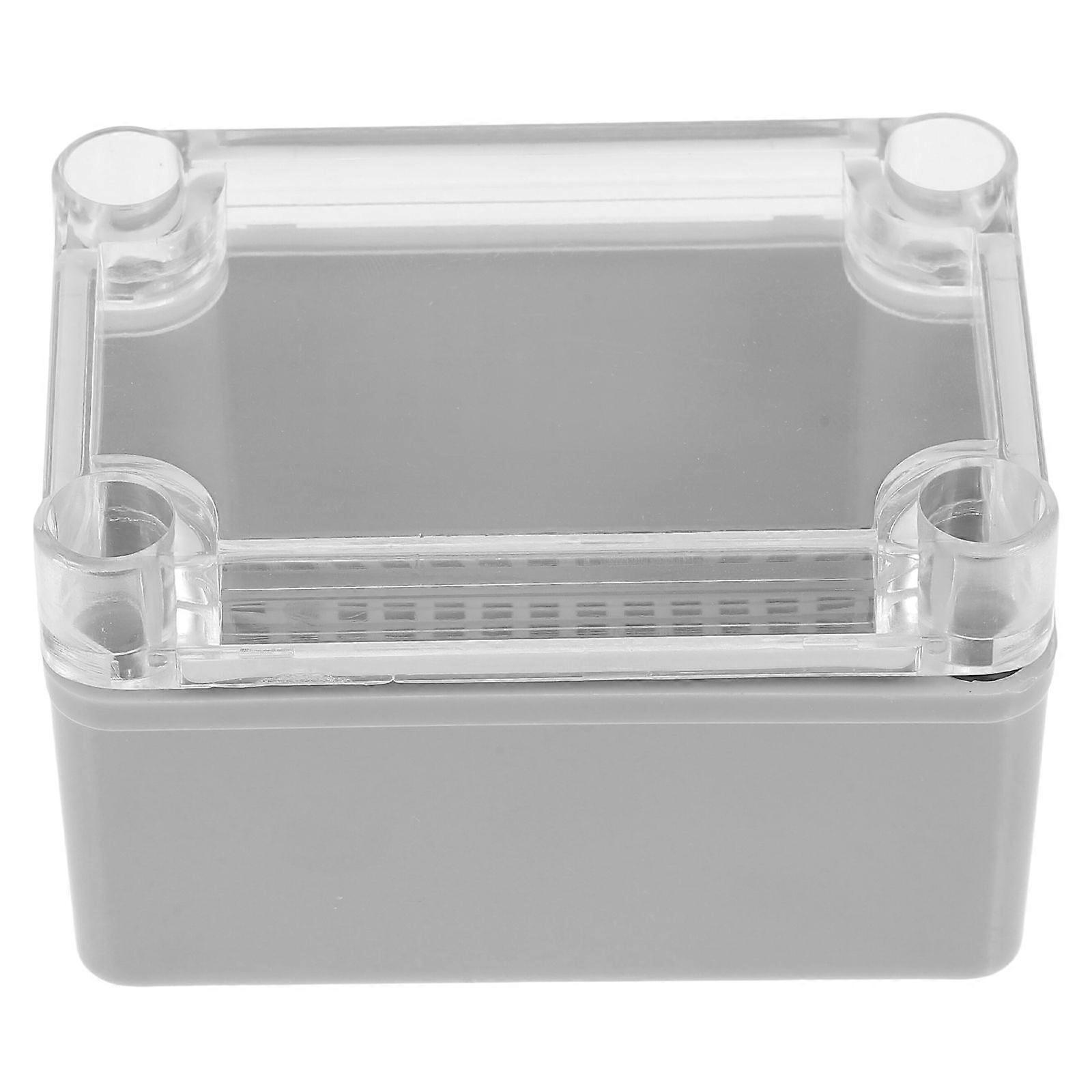 Outdoor Electrical Box Weatherproof Junction Box Plastic Enclosure Box With Screws For Electronics Projects Wifi Timer Marine Outside