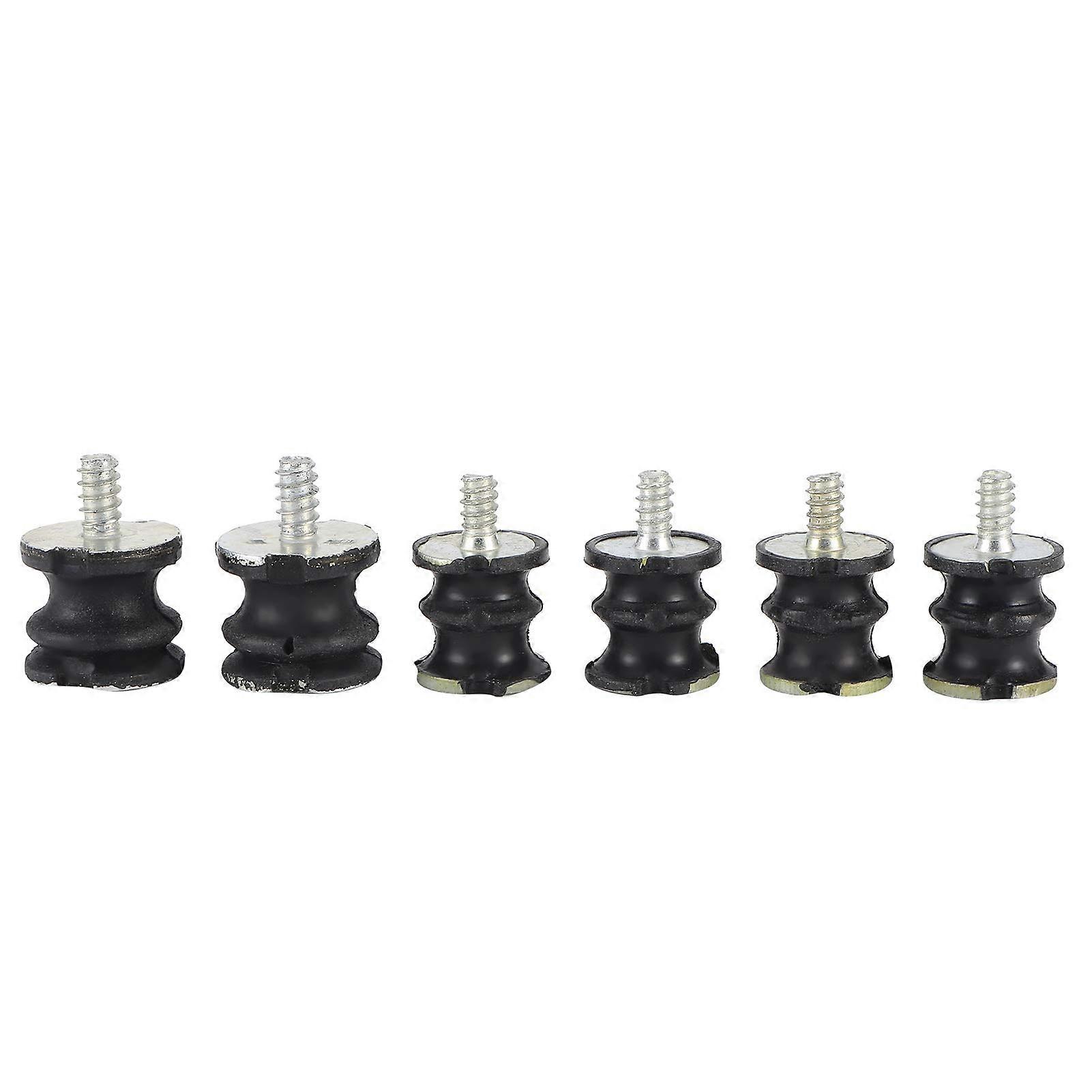 6piece insulator buffer mounting set, metal insulator buffer replacement, vibration isolation parts, multifunctional chainsaw insulator mounts