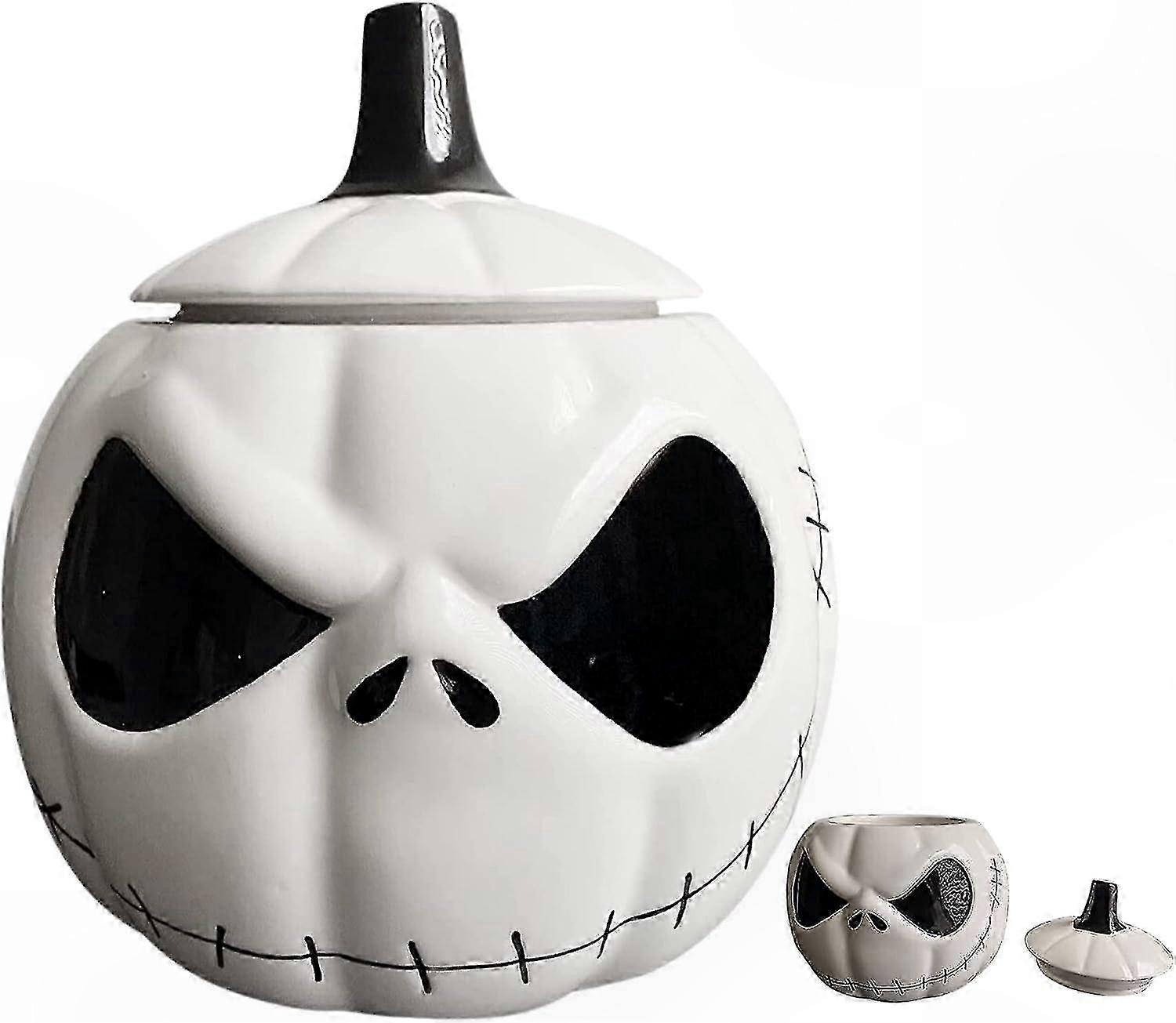 Holiday Cookie Jar with Candy Storage and Ornament Design