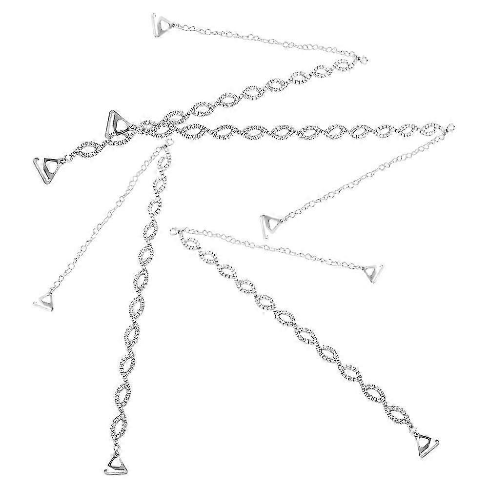 Chic Rhinestone Straps For Formal Dresses And Special Occasions With Adjustable Functionality 2 Pairs