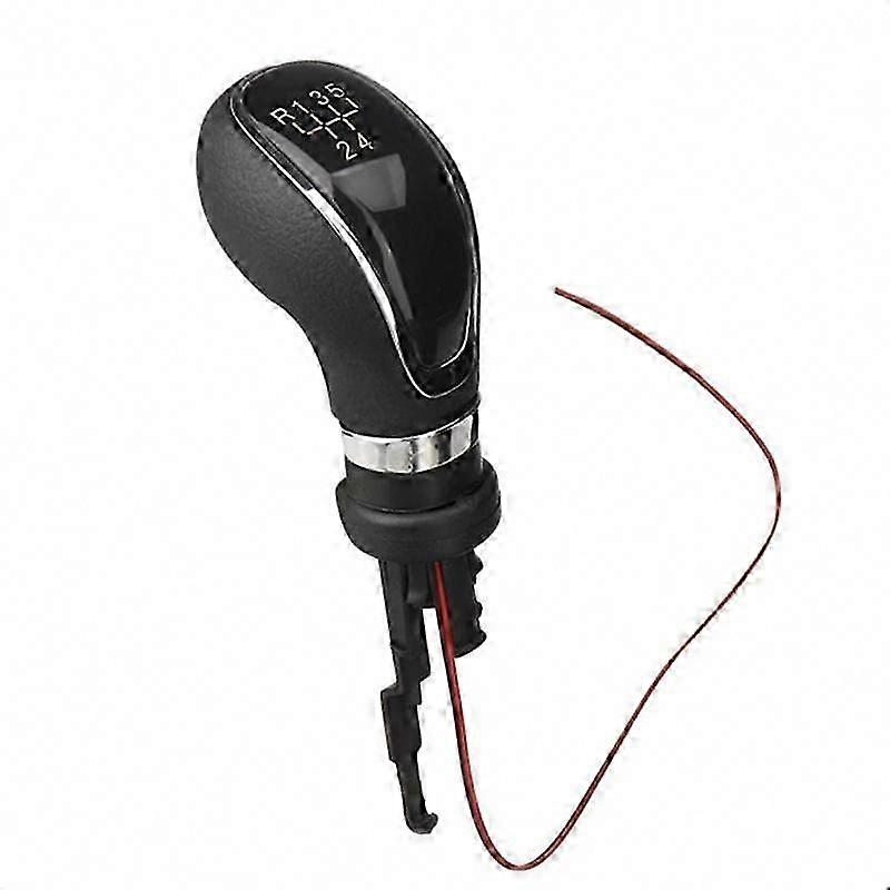 5 Speed Leather LED Backlit Gear Shift Knob for Excelle GT OPEL 2009-2014