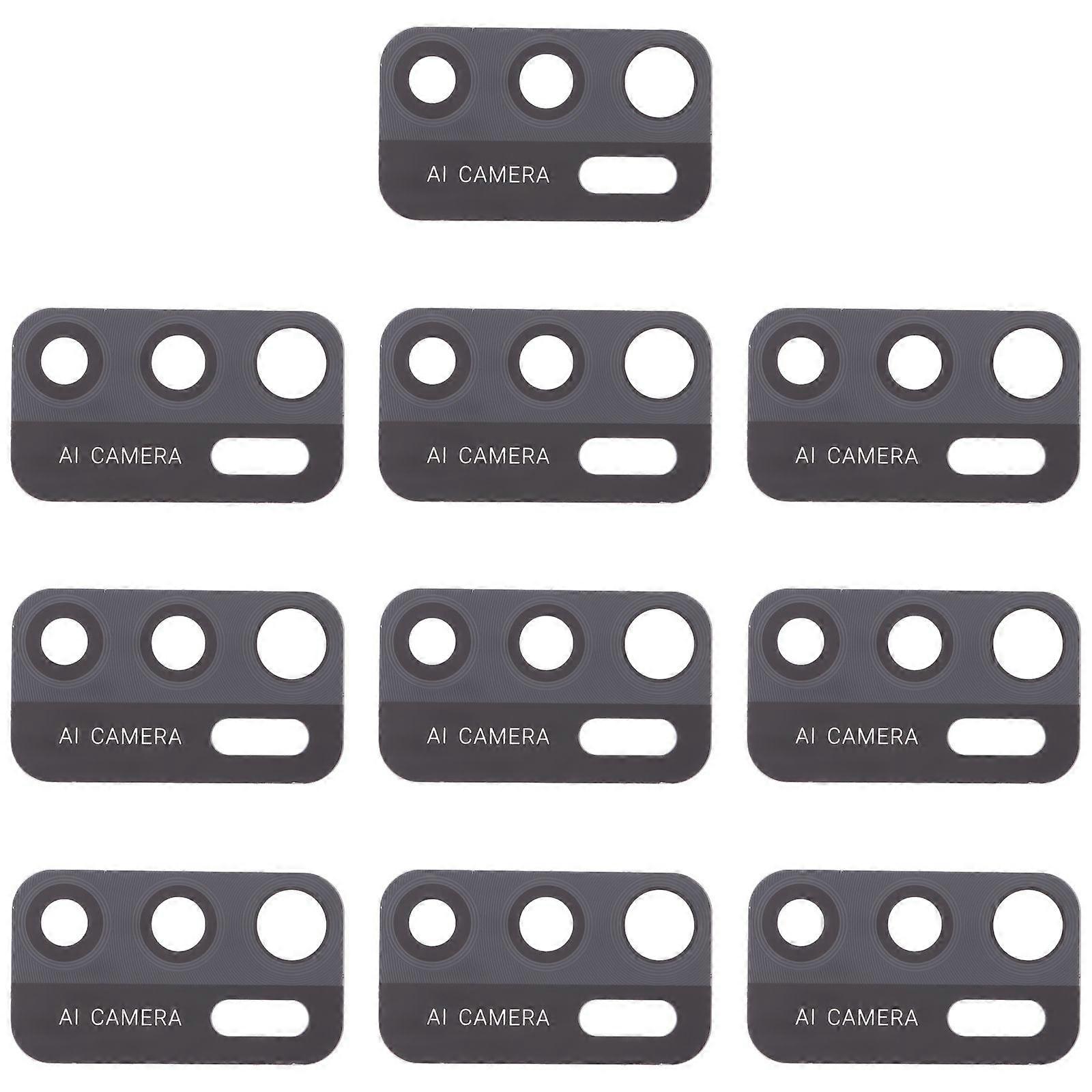 10 PCS Back Camera Lens For ZTE Blade A7s 2020