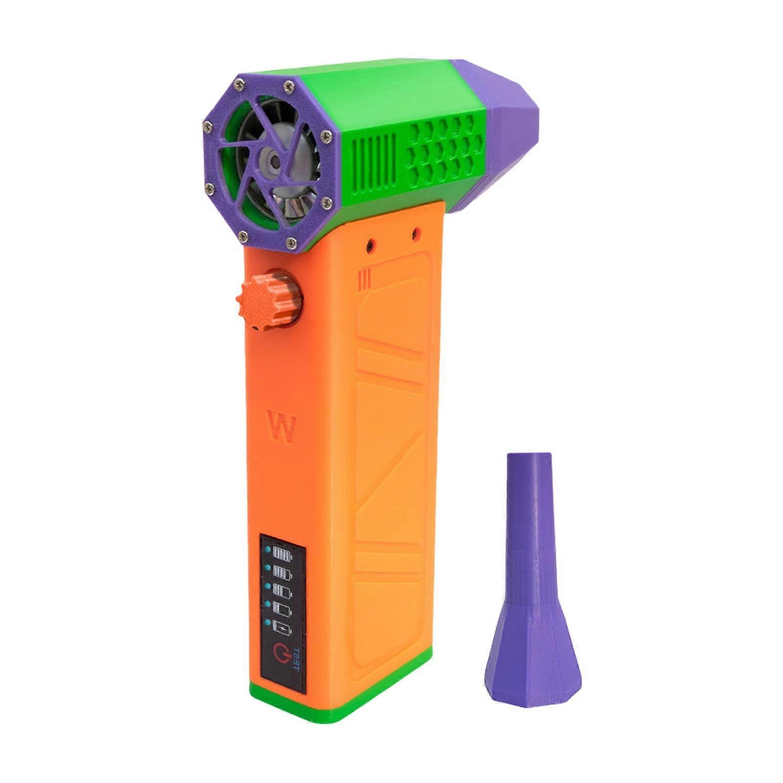140000RPM Compressed Air Duster Electric Blower for PC Cleaning Rechargeable with Speed Adjustment and Colorful Design