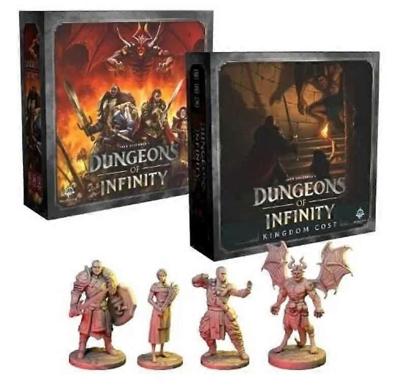 Dungeons of Infinity Deluxe Version Bundle Board Game