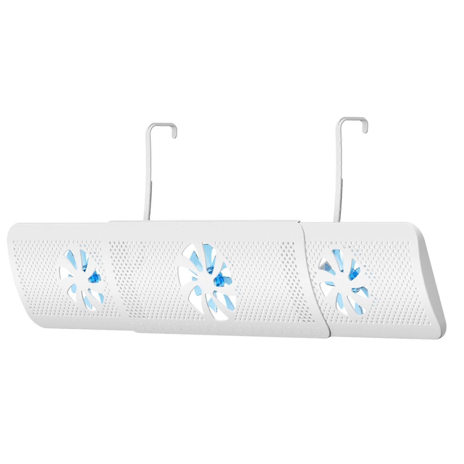 Extendable Air Conditioner Deflector, Adjustable Wall Mounted AC Airflow Baffle, Easy Install, Improves Circulation