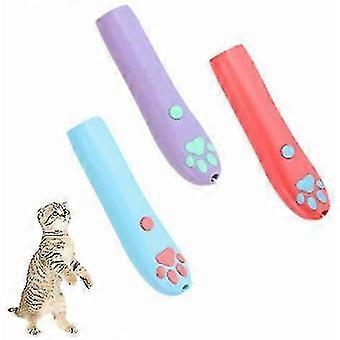 Cat Toy Cat Catching Goldfish Interactive Led Light Style Paw Exercise Hunter Toy Pet Training Tool Laser Infrared Funny Cat Stick