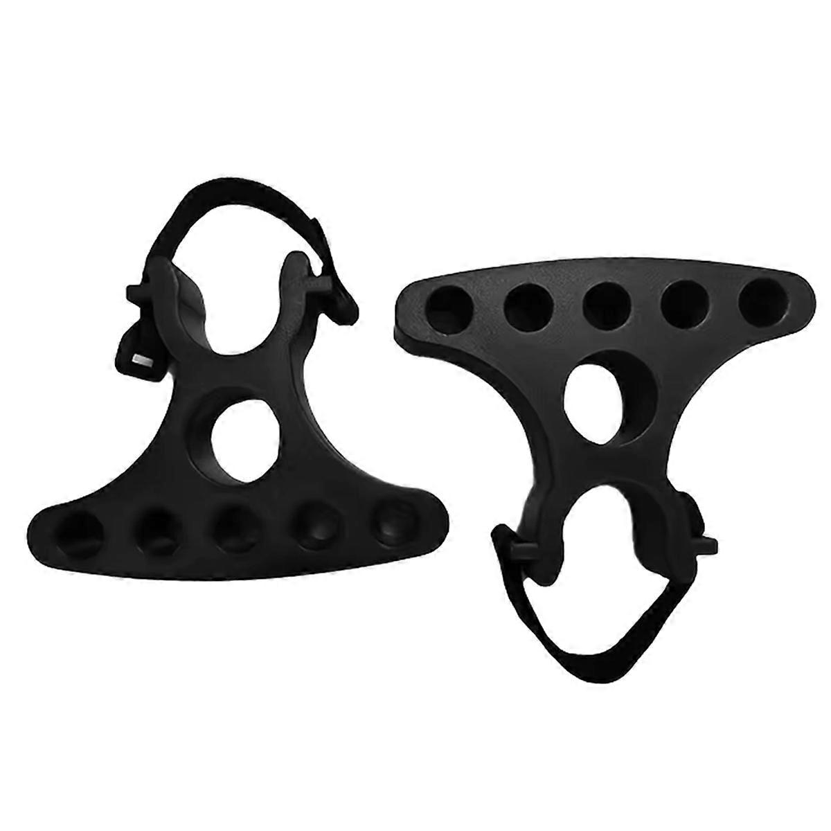 2pc Bicycle Repair Stand Handlebar Holder-Adjustable Repair Stand Ergonomic Design Stable Grip Upside Down Parking B
