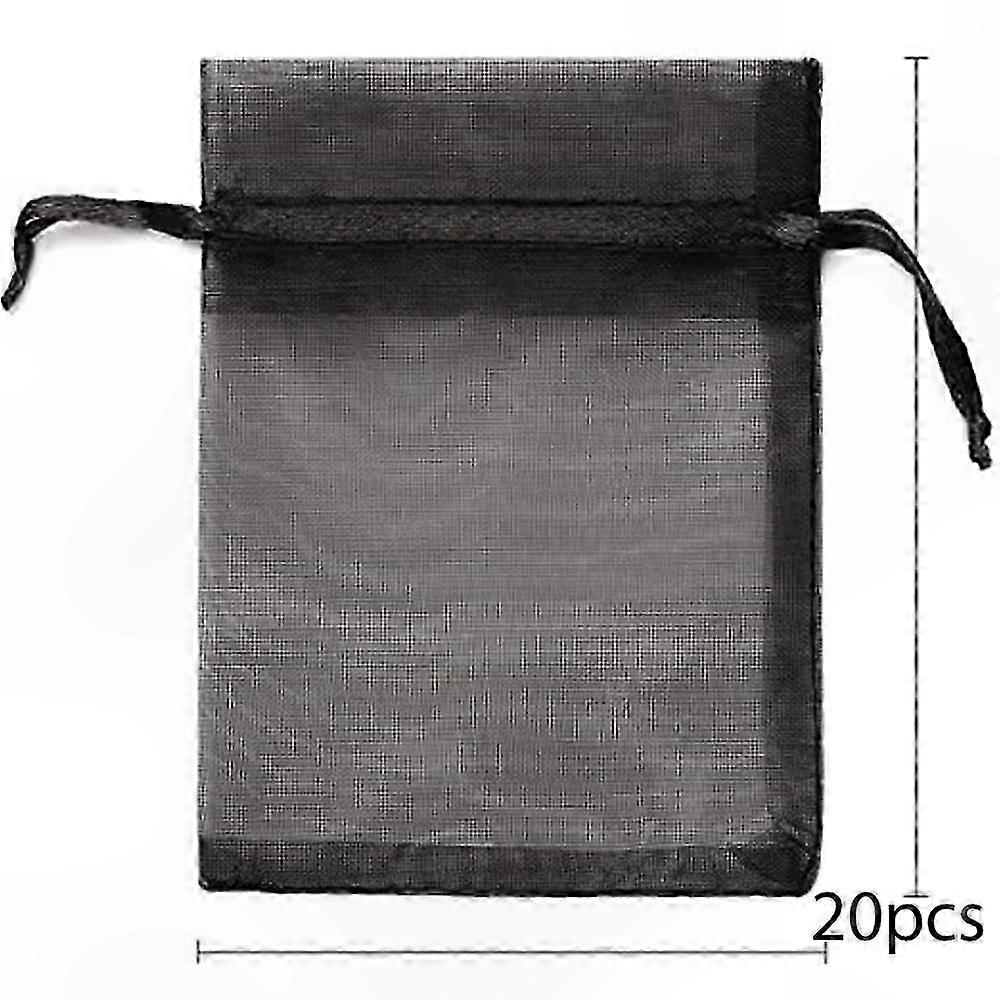 Fruit Protection Bags - Drawstring Mesh Netting for Garden Use Anti-Bird Bags for Strawberries Grapes and Plants 20/60/100 Pack