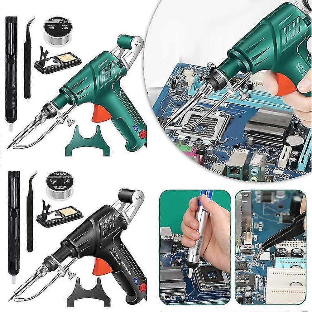 Handheld Soldering Machine Kit Manual Auto Feeding Tin Solder Machine for Home DIY Project
