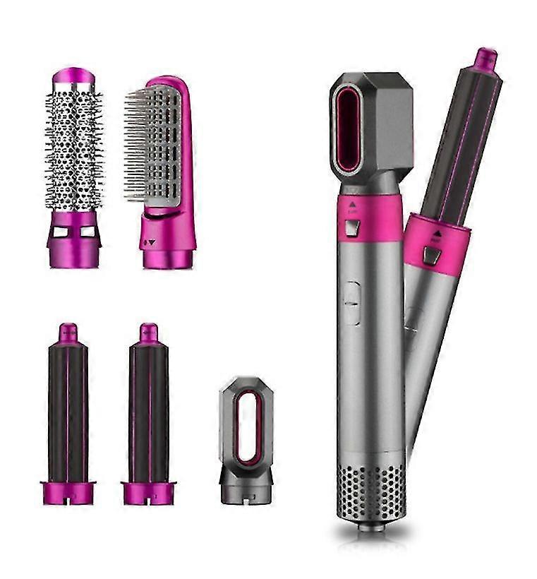 5 in1 מיישר מייבש שיער חד-שלבי מברשת אוויר חם מסרק תלתל