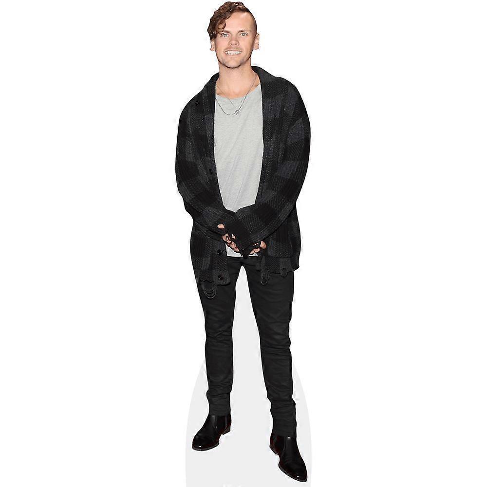 Christopher Maurice Brown (Cardigan) Cardboard Cutout (lifesize OR mini size). Standee. Stand Up.