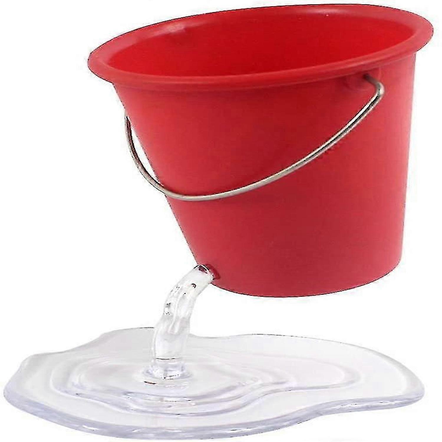 Support de crayon créatif, conception de seau flottant stylo conteneur idéal bureau accessoire