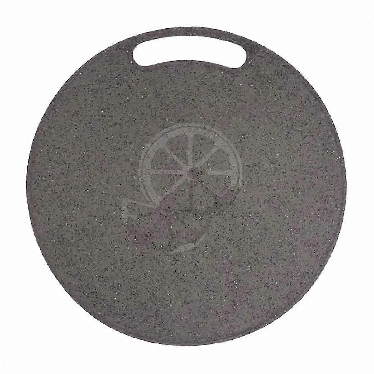 Round Plastic Cutting Board for Kitchen Use 31cm Baking and Food Prep Surface